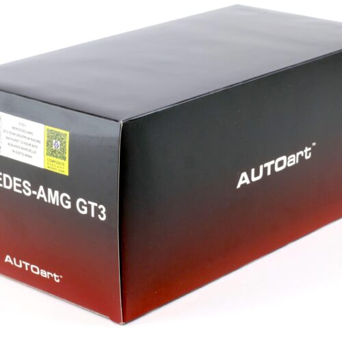 1:18 AUTOart Mercedes AMG GT3 Team Gruppe M Racing #999A Bathurst 12h 2019