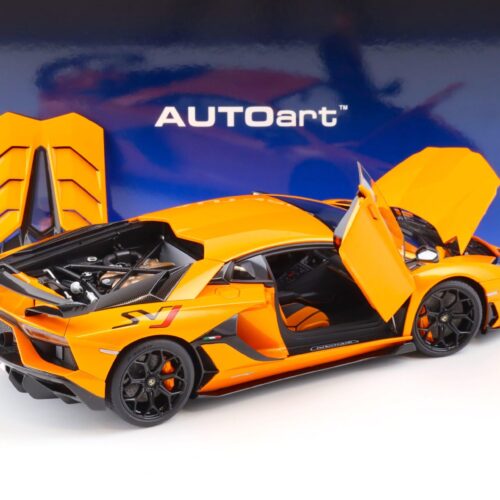 1:18 AUTOart Lamborghini Aventador SVJ 2019 Arancio Atlas/ pearl orange