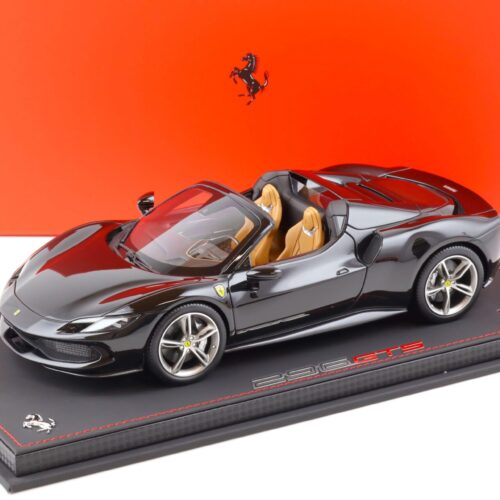 1:18 BBR Ferrari 296 GTS New Black Daytona - Limited 50 pcs.