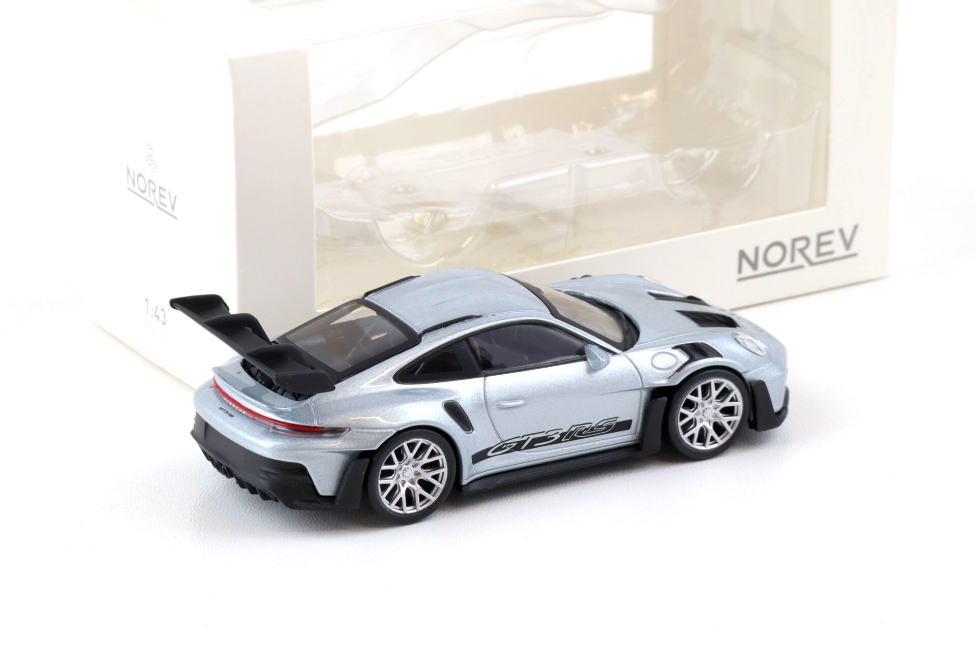1:43 Norev Jet Car Porsche 911 (992) GT3 RS silver metallic 2022