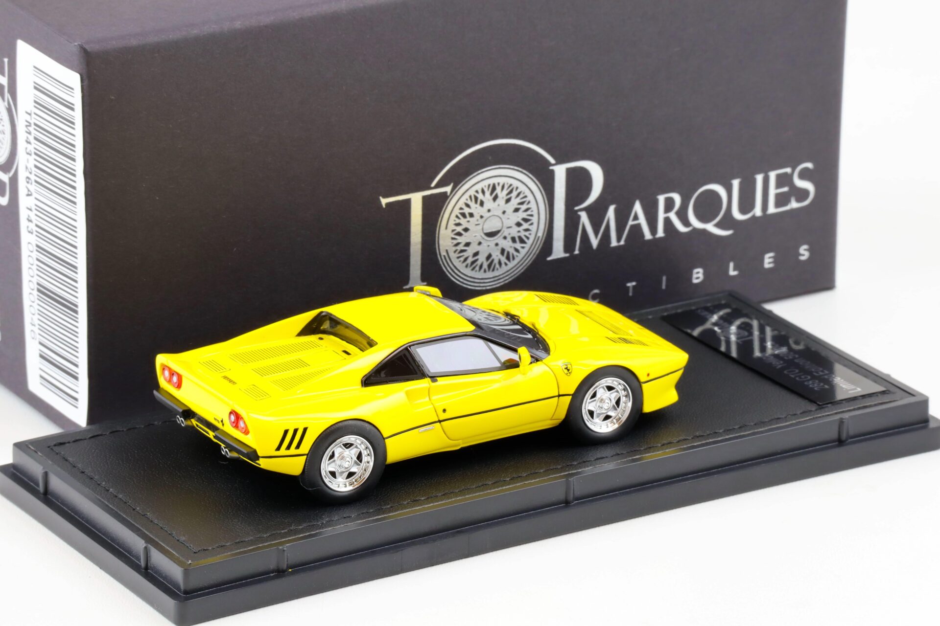 1:43 Top Marques Ferrari 288 GTO 1984 yellow TM43-25C