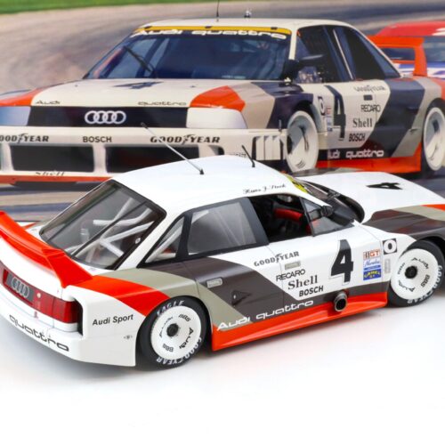 1:18 WERK83 Audi 90 IMSA GTO 2nd Place Race Portland 1989 H.J.Stuck #4 - Image 3