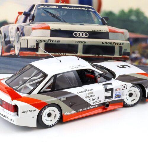 1:18 WERK83 Audi 90 IMSA GTO 500km Road America 1989 Haywood/ Goodyear #5