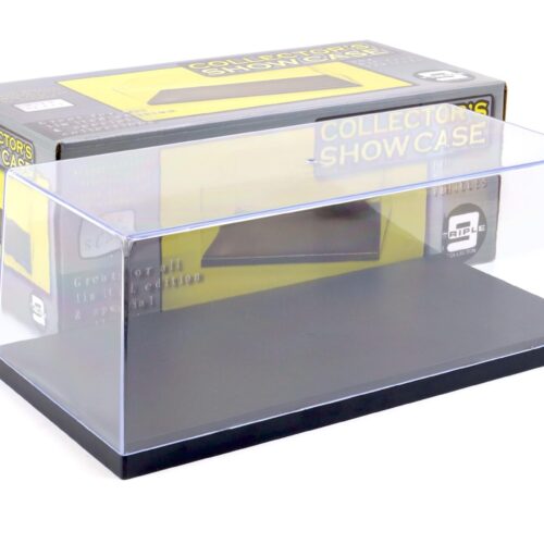 1:18 Triple9 Show Case Einzelvitrine Vitrine Klarsichtbox schwarzer Sockel