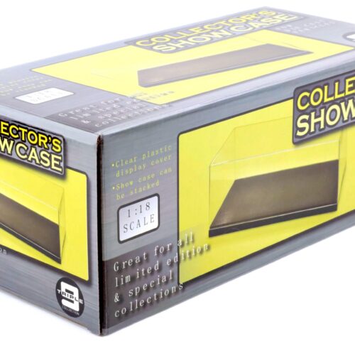 1:18 Triple9 Show Case Einzelvitrine Vitrine Klarsichtbox schwarzer Sockel