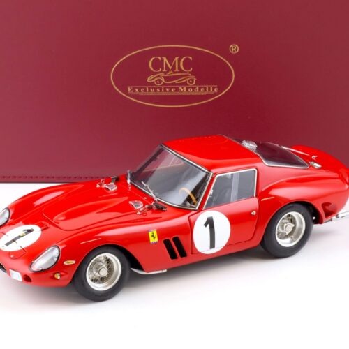 1:18 CMC Ferrari 250 GTO 1000km Paris Monthery #1 P.+R. Rodriguez red M-254