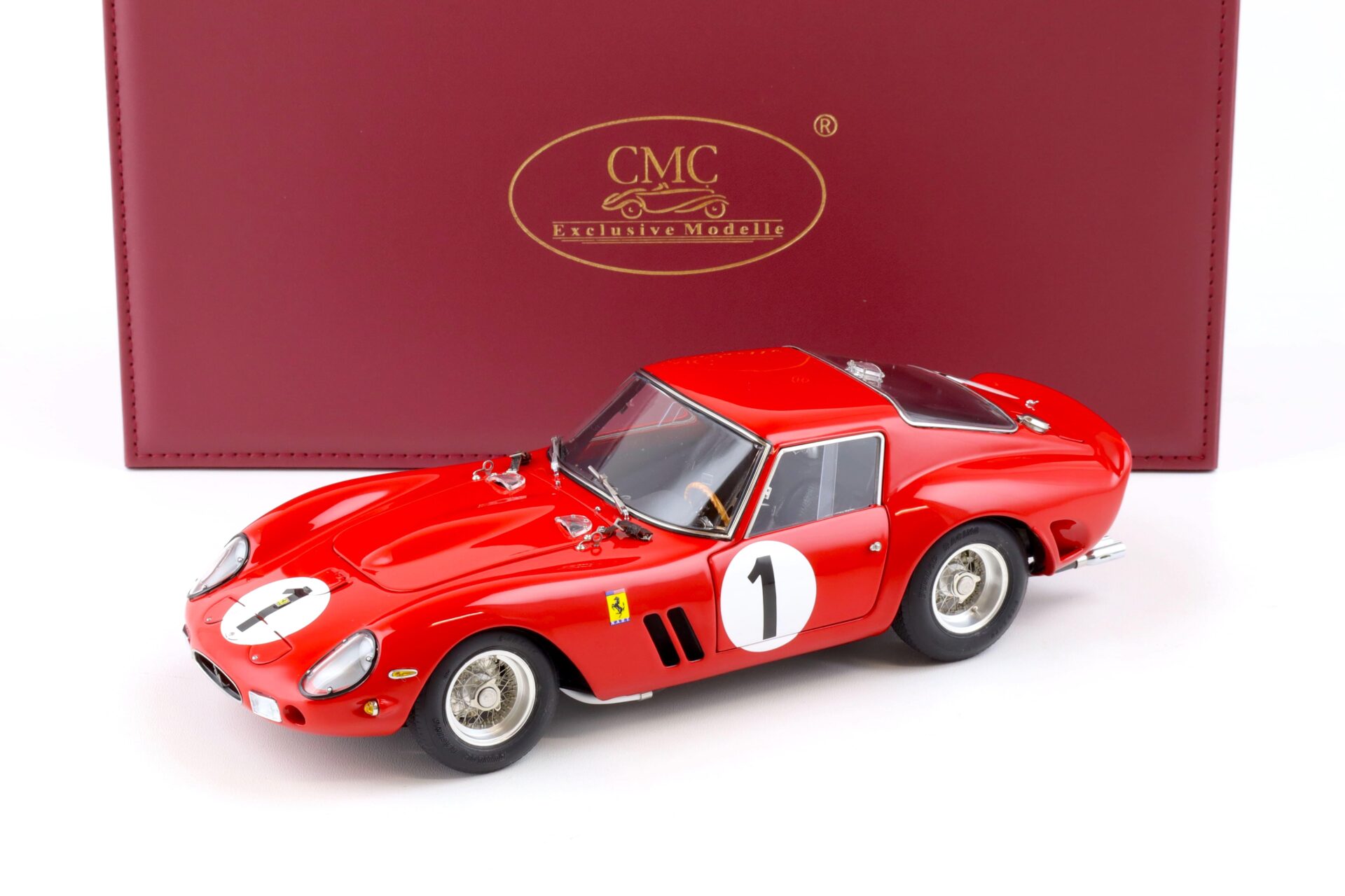 1:18 CMC Ferrari 250 GTO 1000km Paris Monthery #1 P.+R. Rodriguez red M-254