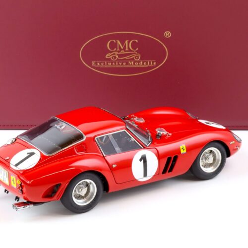 1:18 CMC Ferrari 250 GTO 1000km Paris Monthery #1 P.+R. Rodriguez red M-254