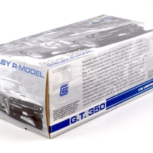 1:18 Exact Detail 1965 Shelby GT 350R Coupe Dan Gerber #14 red