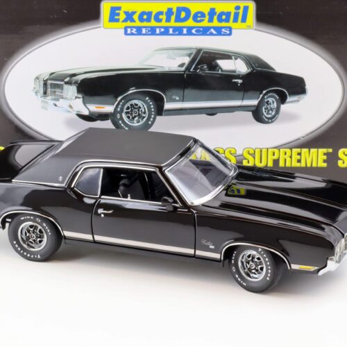 1:18 Exact Detail 1971 Oldsmobile Cutlass Supreme SX Coupe black
