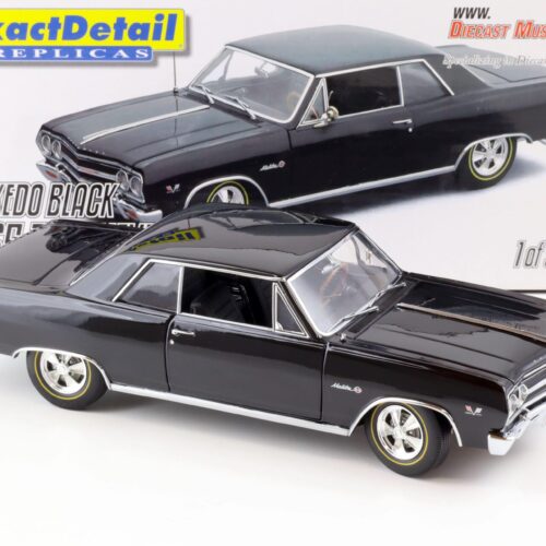 1:18 Exact Detail 1965 Chevrolet Chevelle Z16 Malibu SS Coupe black