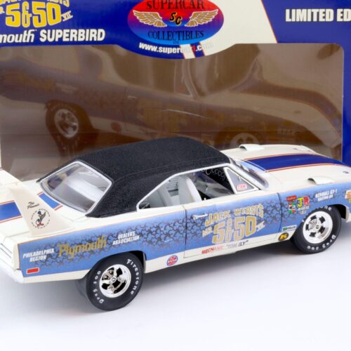 1:18 ERTL Supercar Collectibles Plymouth Superbird Jack WerstÂ´s Mr 5&50 VII