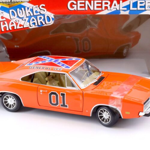 1:18 ERTL 1969 Dodge Charger General Lee Dukes of Hazzard orange #01