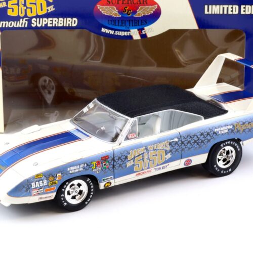 1:18 ERTL Supercar Collectibles Plymouth Superbird Jack WerstÂ´s Mr 5&50 VII