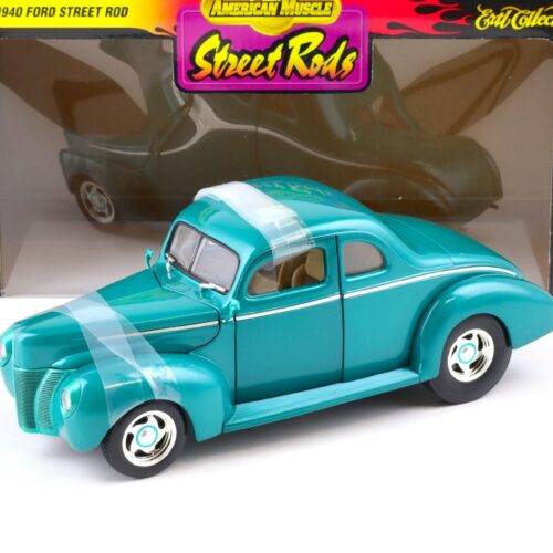 1:18 ERTL 1940 Ford Street Rod Hot Rod Street Rods turquoise metallic