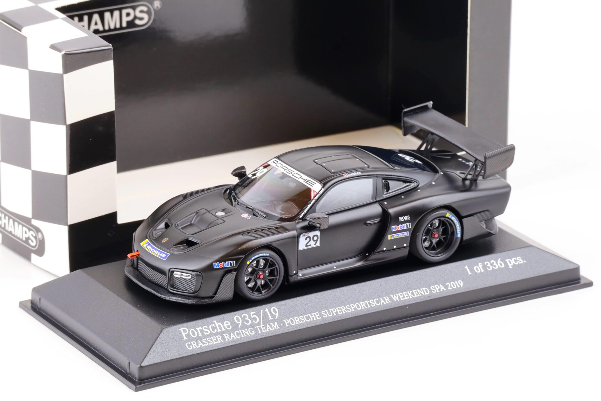 1:43 Minichamps Porsche 935/19 Grasser Racing Team Porsche Supersportscar SPA 2019