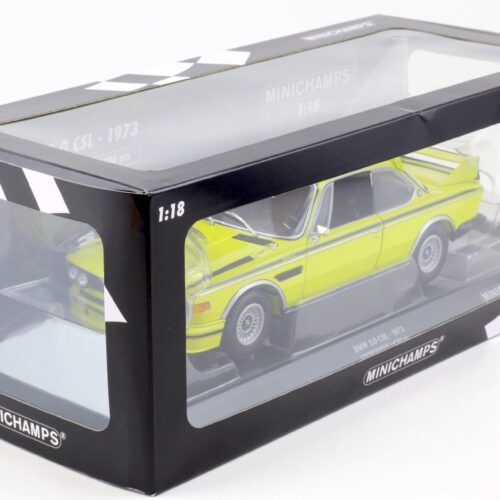 1:18 Minichamps BMW 3.0 CSL (E9) Coupe 1973 yellow