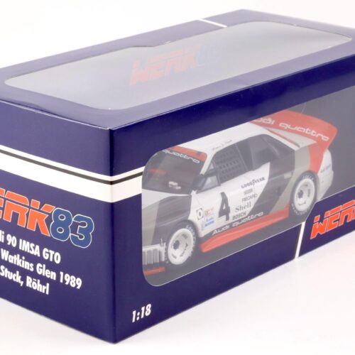 1:18 WERK83 Audi 90 IMSA GTO Winner Watkins Glen 1989 #4 Stuck/ Röhrl