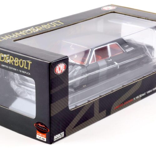 1:18 ACME 1964 Ford Fairlane 500 Thunderbolt NHRA TOMS GARAGE black/ red - Image 4