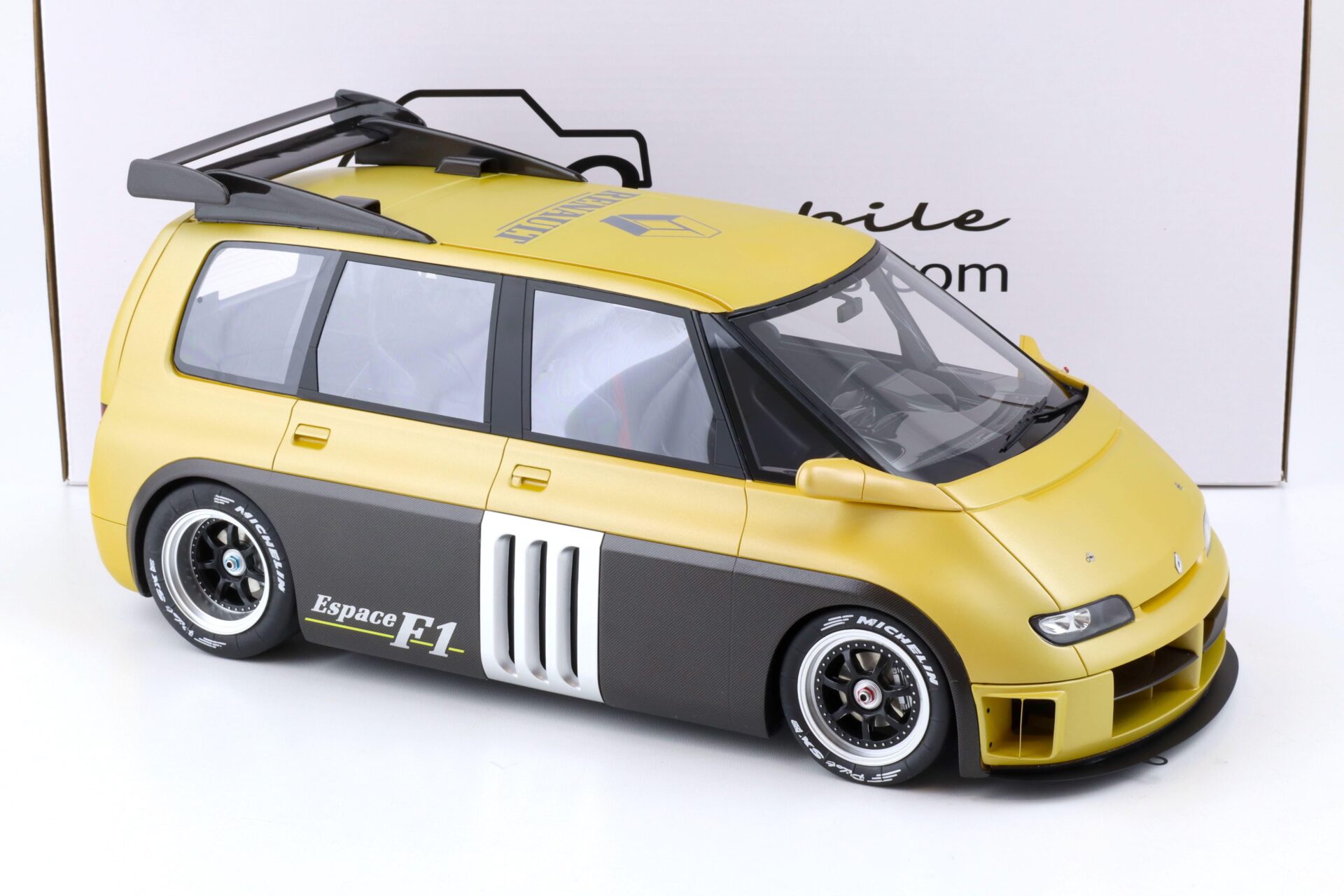 1:12 OTTO mobile G070 Renault Espace F1 matt yellow/ grey 1994