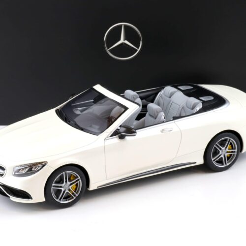 1:18 GT Spirit Mercedes S63 AMG Convertible designo diamond white DEALER VERSION