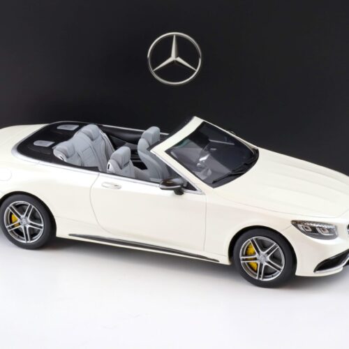 1:18 GT Spirit Mercedes S63 AMG Convertible designo diamond white DEALER VERSION