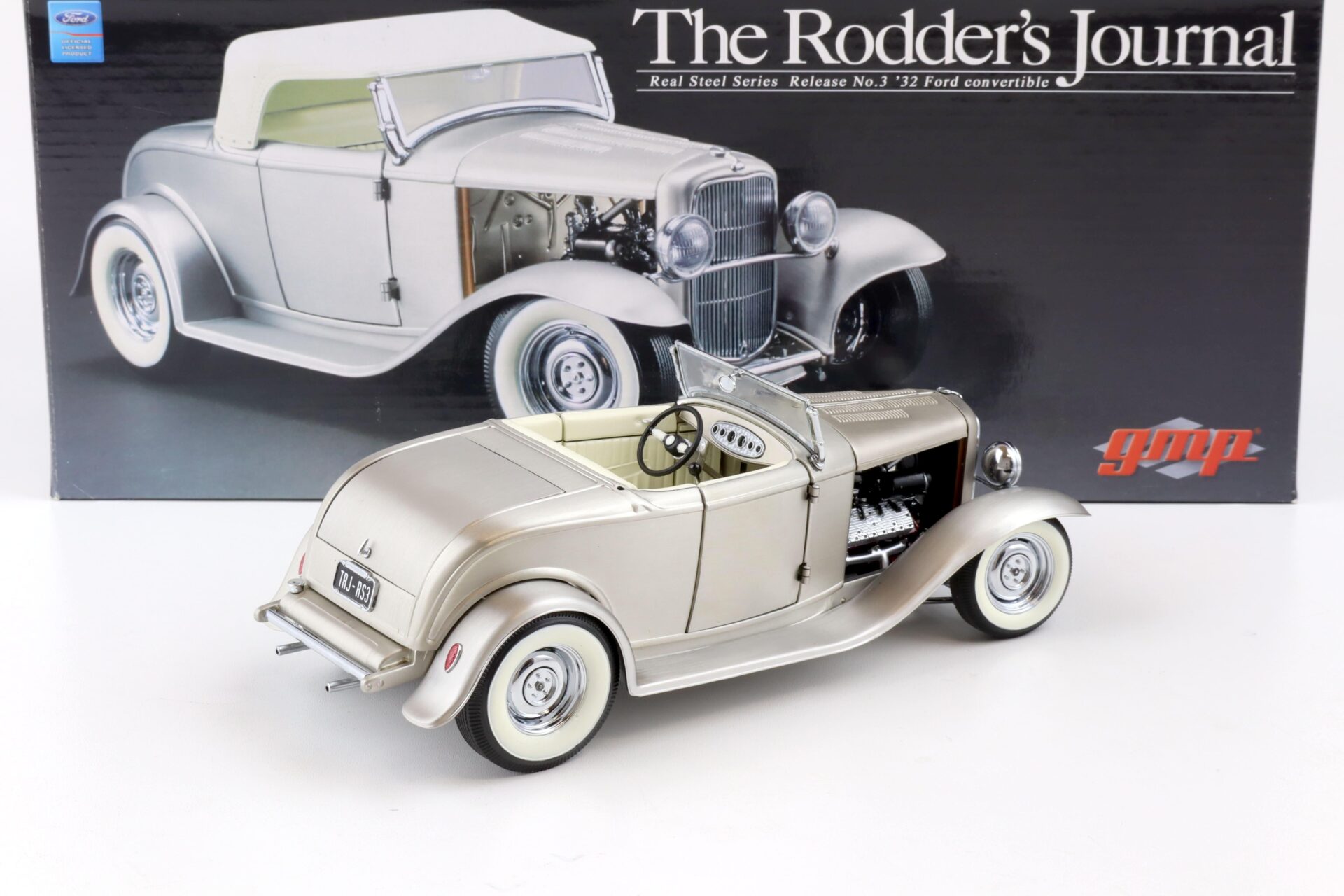 1:18 GMP 1932 Ford Convertible Hot Rod Real Steel Series No.3 RodderÂ´s Journal