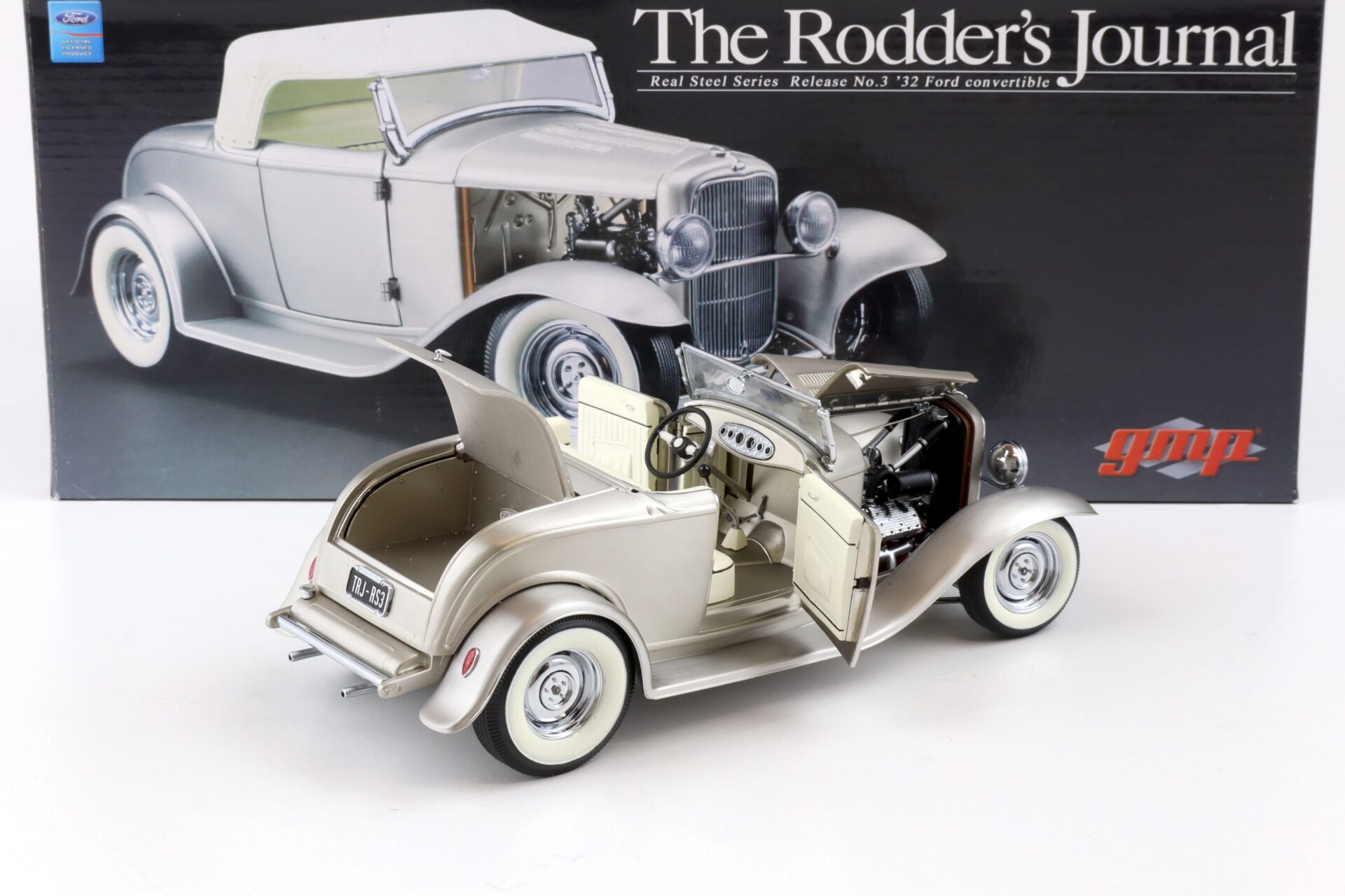 1:18 GMP 1932 Ford Convertible Hot Rod Real Steel Series No.3 RodderÂ´s Journal