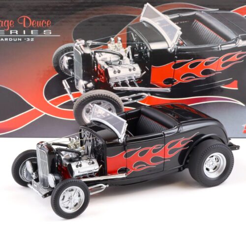 1:18 GMP Ford Highboy Ardun Hot Rod Vintage Deuce Series black with flames