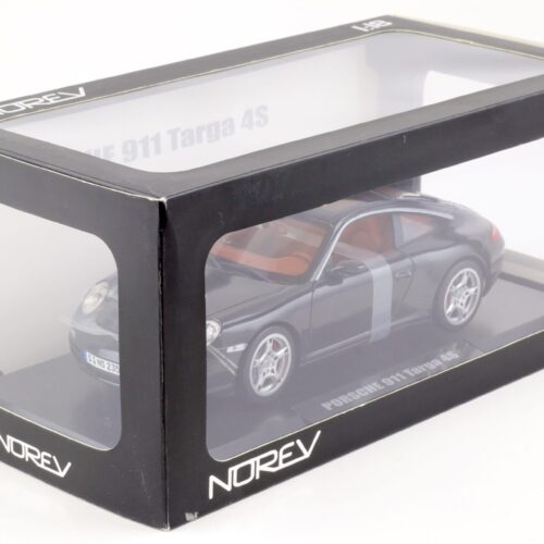 1:18 Norev Porsche 911 (997) Targa 4S Coupe black metallic