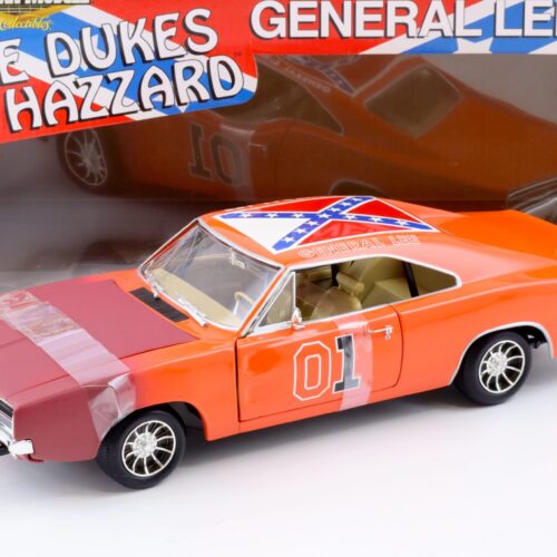 1:18 ERTL 1969 Dodge Charger General Lee Dukes of Hazzard orange/ brown front