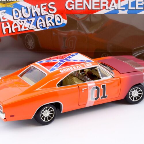 1:18 ERTL 1969 Dodge Charger General Lee Dukes of Hazzard orange/ brown front
