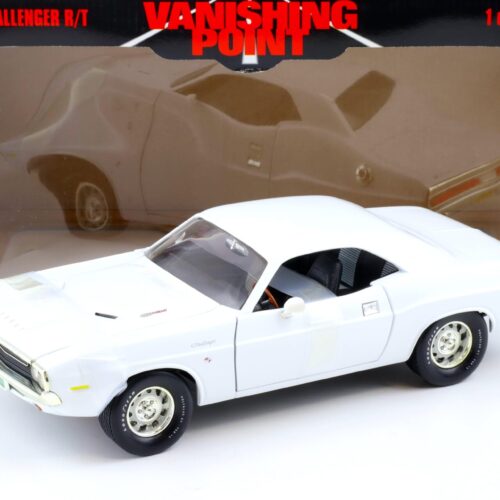 1:18 ERTL 1970 Dodge Challenger R/T Coupe Vanishing Point white