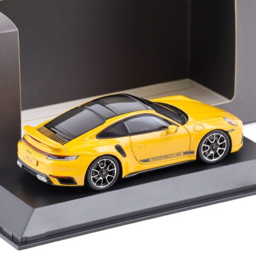 1:43 Spark Porsche 911 (992) Turbo Coupe bahama yellow WAP DEALER