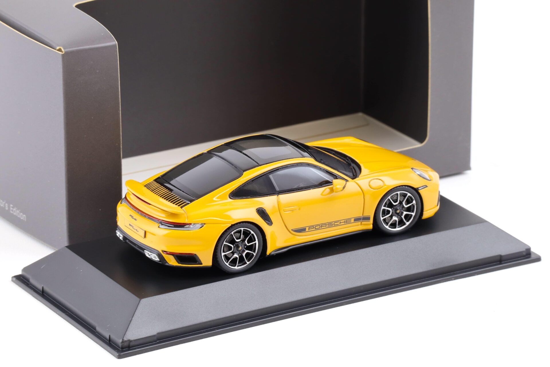 1:43 Spark Porsche 911 (992) Turbo Coupe bahama yellow WAP DEALER