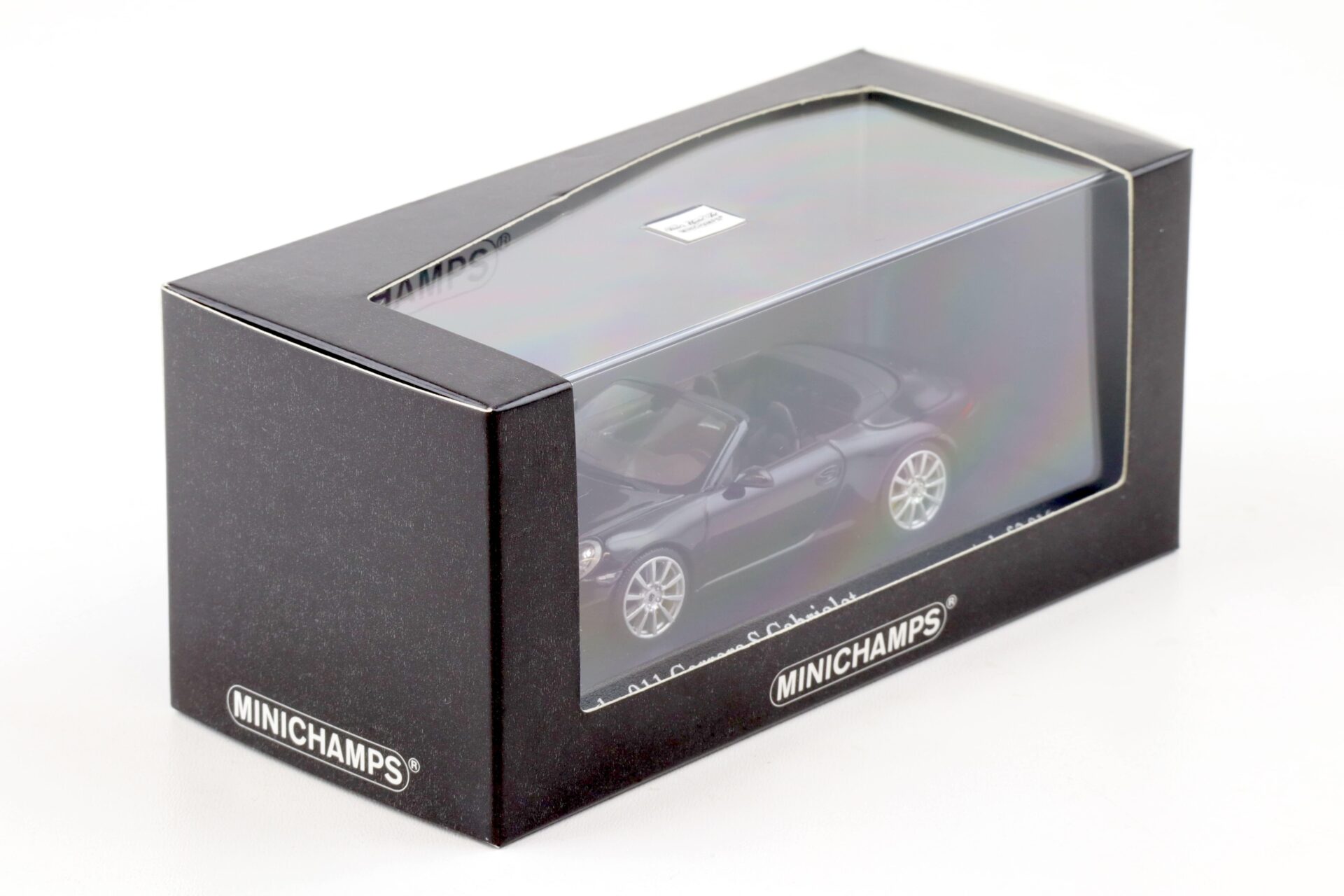 1:43 Minichamps Porsche 911 (991) Carrera S Cabriolet 2012 black