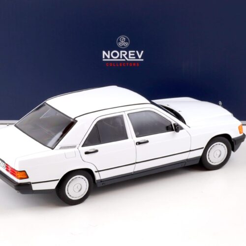 1:18 Norev Mercedes 190E W201 Limousine 1982 Classic white