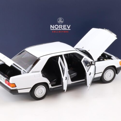 1:18 Norev Mercedes 190E W201 Limousine 1982 Classic white