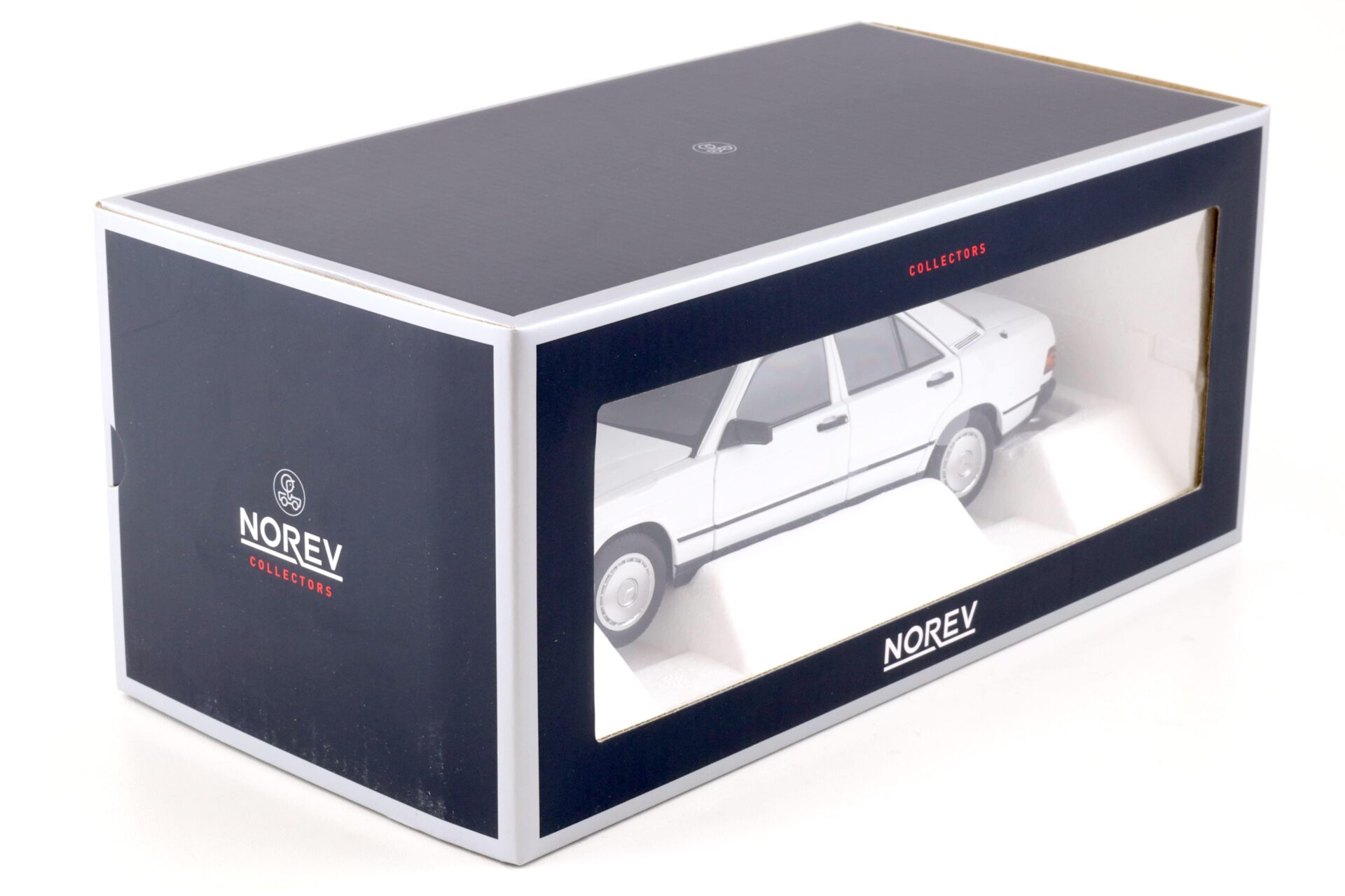 1:18 Norev Mercedes 190E W201 Limousine 1982 Classic white