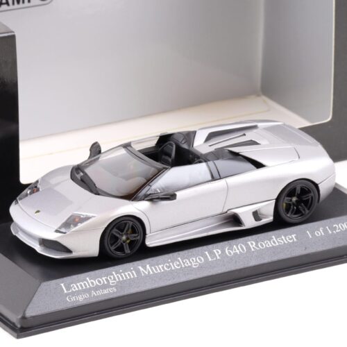 1:43 Minichamps Lamborghini Murcielago LP640 Roadster 2007 Grigio Antares grey