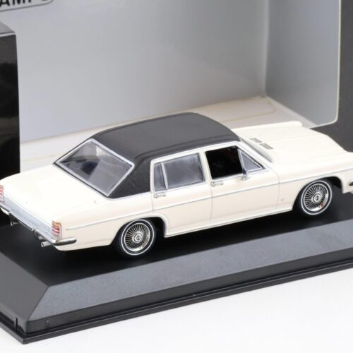 1:43 Minichamps Opel Diplomat Limousine 1968 Chamonix white/ black roof