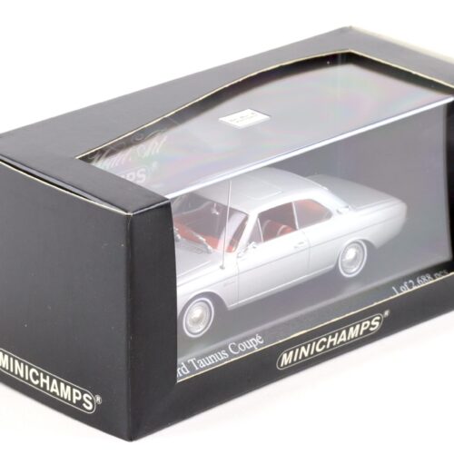 1:43 Minichamps Ford Taunus Coupe P5 silver metallic 68