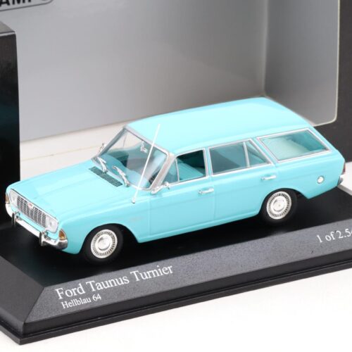 1:43 Minichamps Ford Taunus P5 Turnier light blue 64