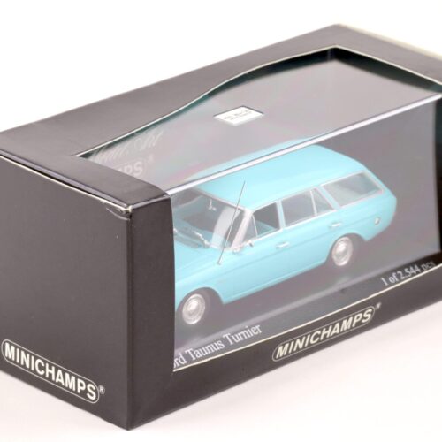 1:43 Minichamps Ford Taunus P5 Turnier light blue 64