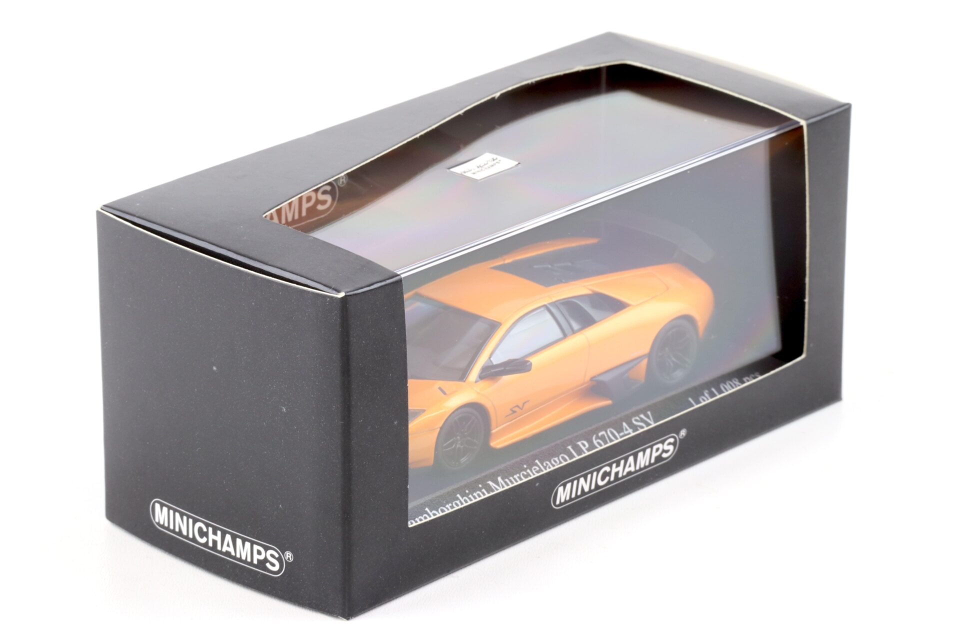 1:43 Minichamps Lamborghini Murcielago LP 670-4 SV 2009 Arancio Atlas