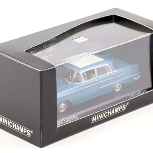 1:43 Minichamps Opel Kapitän 1959-63 Bavaria blue