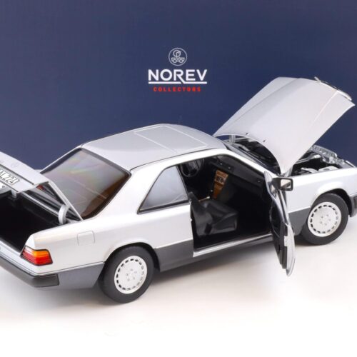 1:18 Norev Mercedes 300 CE-24 Coupe 1990 silver metallic 183880