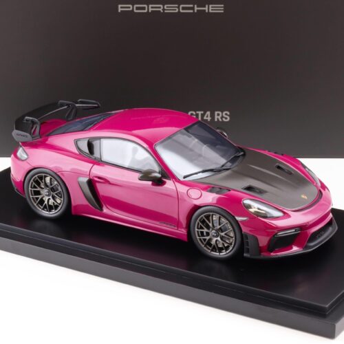 1:18 Spark Porsche 718 Cayman GT4 RS (982) Ruby Star red Limited WAP DEALER