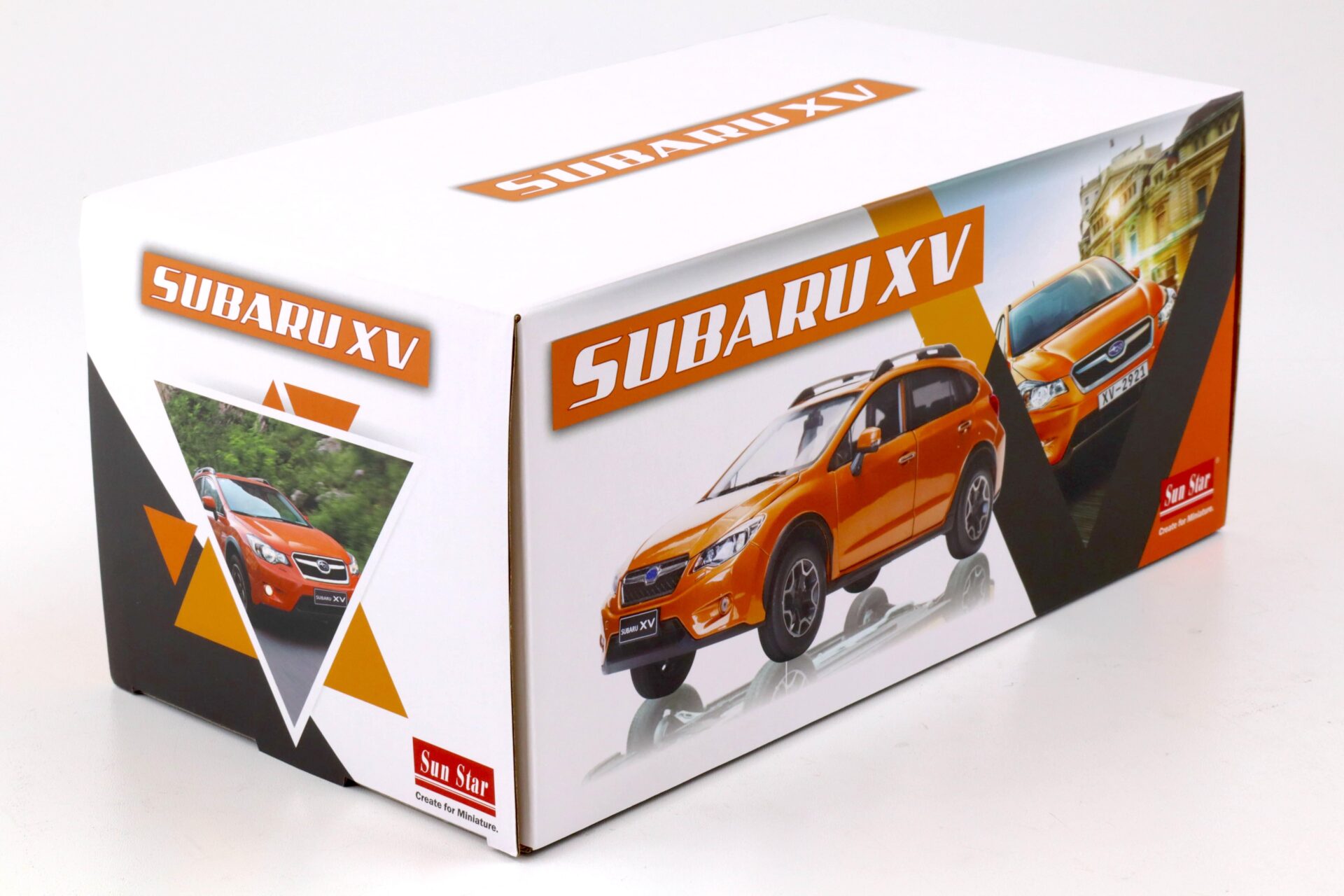 1:18 Sun Star Subaru XV 2014 Tangerine orange pearl