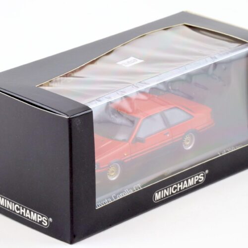 1:43 Minichamps Toyota Corolla GT 1984 red